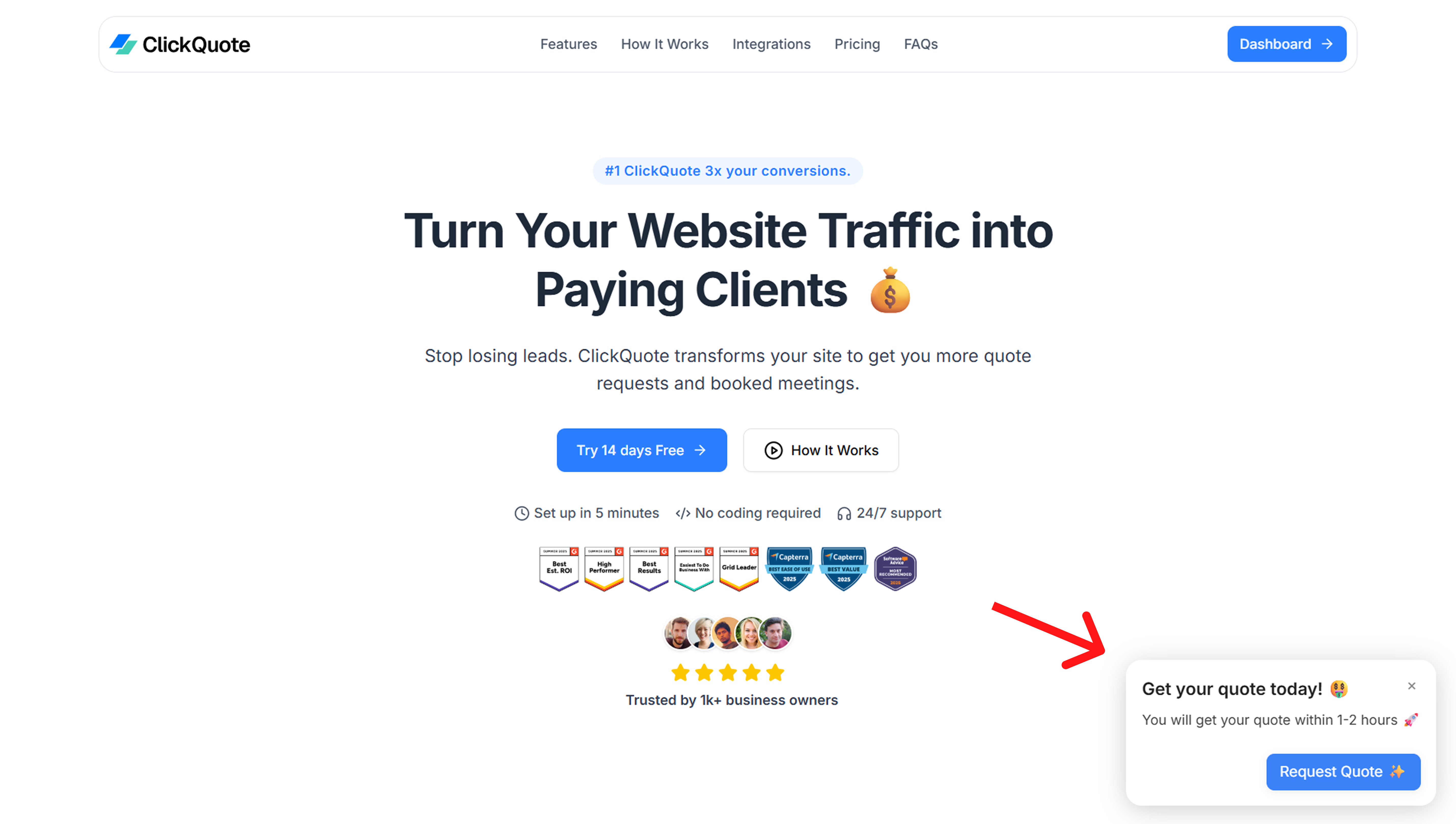 The Easiest Way to Get More Leads from Your Website